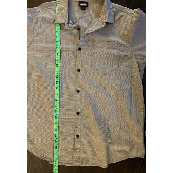 Patagonia Organic Cotton Long Sleeve Button-Up Shirt Size L - Picture 8 of 8